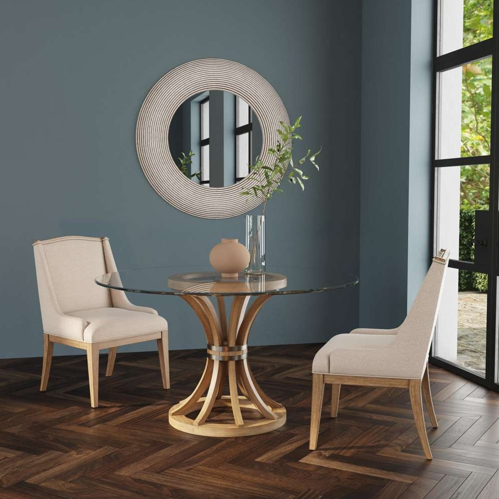 Bassett Mirror Sheffield Buxton Parsons Dining Side Chair - Thumbnail 5