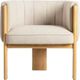 Moe's Home Collection Sofi Studio Canvas Accent Chair-1