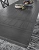 Signature Design by Ashley® Myshanna Gray Counter Height Dining Table-4