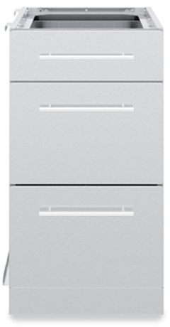 Broil King® Stainless Steel 3-Drawer Cabinet