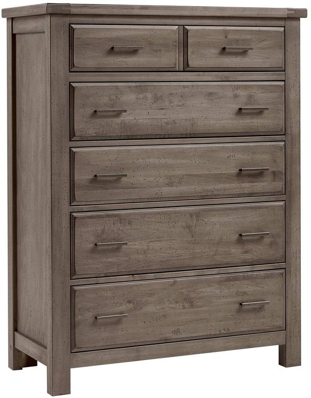 Vaughan-Bassett Centennial Solids Chestnut Creek Pewter Chest-0