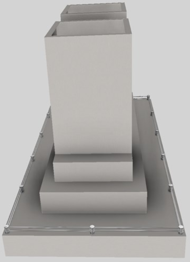 Vent-A-Hood® 60" Stainless Steel Contemporary Island Range Hood-1