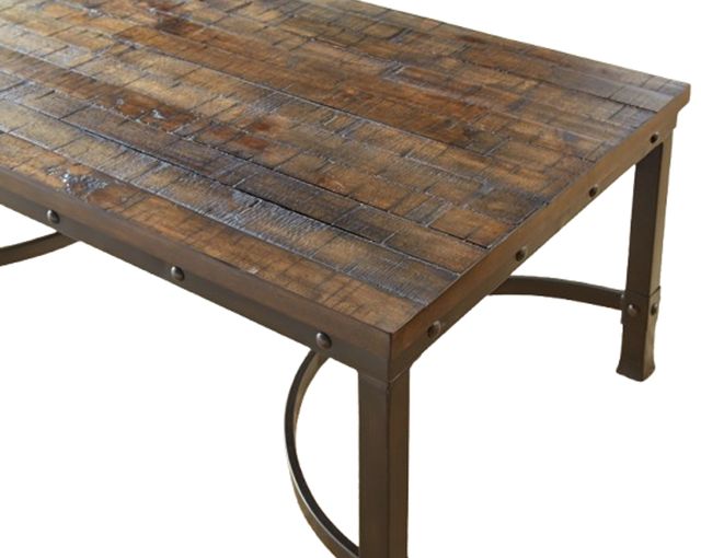 Steve Silver Co. Ambrose Rustic Honey Cocktail Table-3
