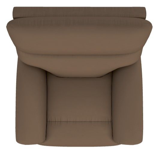 La-Z-Boy® Trouper Canyon Power Rocking Recliner with Headrest and Lumbar-4