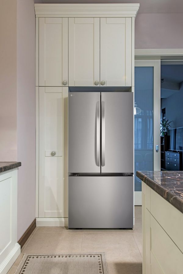 LG 33 in. 20.8 Cu. Ft. PrintProof™ Stainless Steel Counter Depth French Door Refrigerator