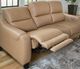 Ashley® Mosswell Toffee Power Reclining Sofa with Adjustable Headrest-5