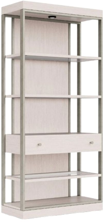 Riverside Furniture Adeline Blanco Bookcase-0