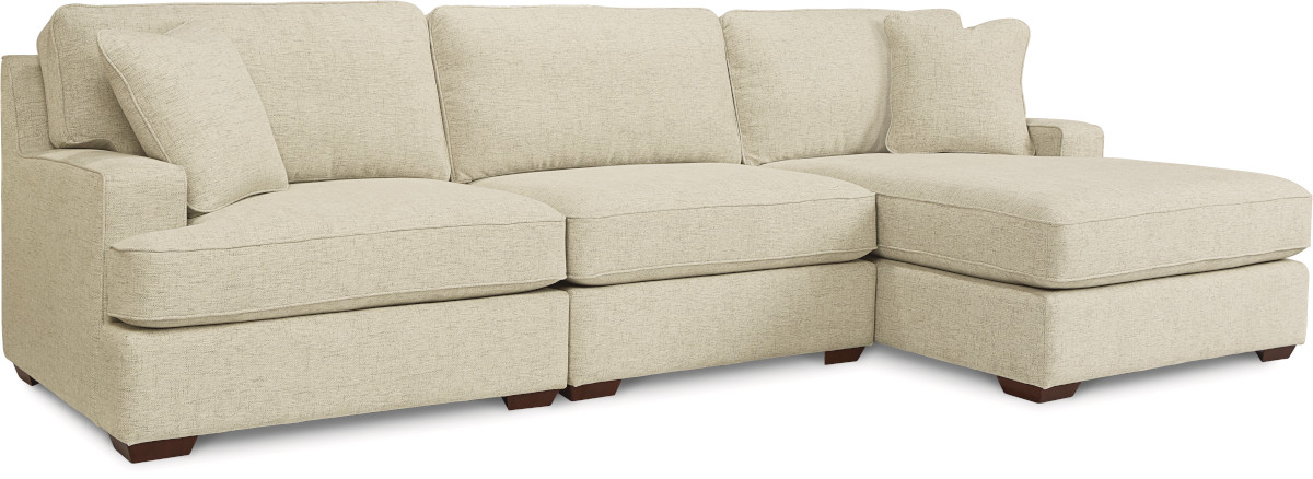 La-Z-Boy® Paxton 3 Pc. Sectional | Kubin's Furniture