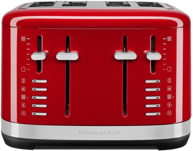 KitchenAid® 4 Silce Empire Red Toaster -1