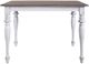 Liberty Furniture Ocean Isle 5-Piece Antique White/Weathered Pine Gathering Table Set-2
