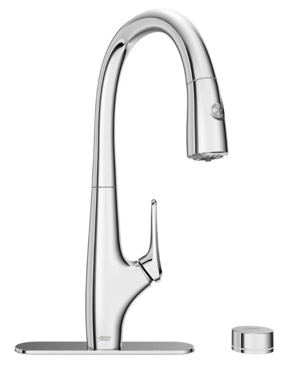 American Standard Saybrook® Polished Chrome Single-Handle Pull-Down Dual Spray Kitchen Faucet-0