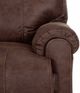 Franklin™ Captain Outlier Walnut Manual Swivel Rocker Recliner-5