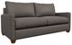 La-Z-Boy® Wilmette Greystone Leather Sofa-0