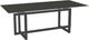 Amisco Customizable Ezra 84" Rectangular Dining Table with 0.5" Starstone on Glass Top-0