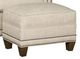 King Hickory Customizable Elsa Fabric Ottoman with Nailhead Trim-0