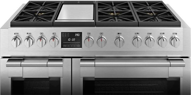 Fulgor Milano Sofia 48" Stainless Steel Pro Style Dual Fuel Range-3