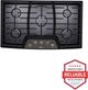 LG 36” Black Stainless Steel Gas Cooktop-1