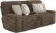 Catnapper® Lynx Mocha Power Reclining Console Loveseat with Zero Gravity-0