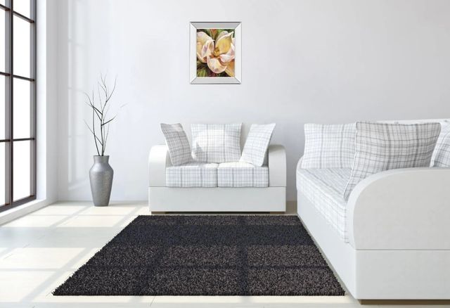 Classy Art Magnolia Glow I by Carson Mirror Framed Wall Art-2