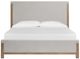 Magnussen Home® Plum Creek Elite Dove/Sierra Brown California King Upholstered Panel Bed-1