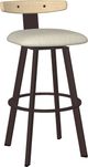 Amisco Customizable Asher Swivel Bar Stool-0
