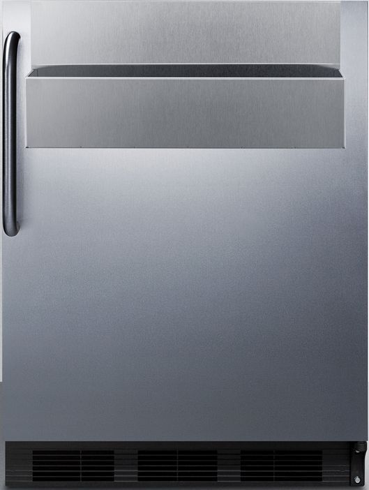 Summit® 5.5 Cu. Ft. Stainless Steel Compact Refrigerator-0