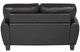 Homelegance® Rubin Black Loveseat-3