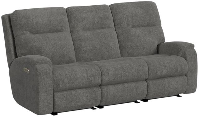 Flexsteel® Customizable Penn Power Reclining Sofa with Power Headrests and Lumbar-0