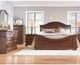 American Woodcrafters 7800 Stonebrook Tabacco King Panel  Bed-1
