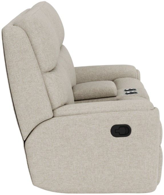 Flexsteel® Customizable Rio Manual Reclining Loveseat with Console-2