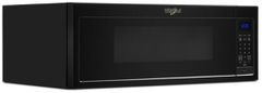 Whirlpool® 1.1 Cu. Ft. Black Low Profile Microwave Hood Combination