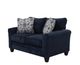 Fusion Furniture Wowza Navy Loveseat-2