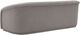 TOV Furniture Yara Pleated Grey Velvet Sofa-2
