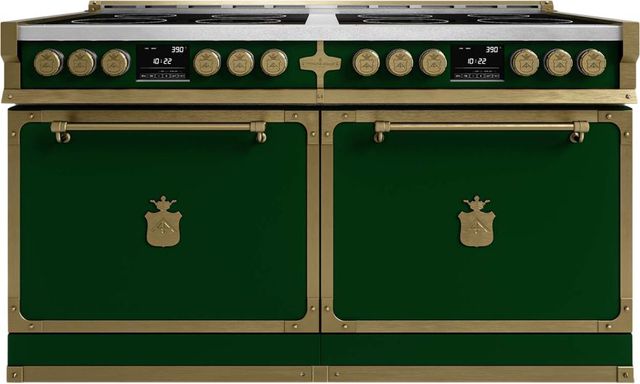 Officine Gullo Fiorentina 60" Custom Color Pro Style Induction Range with Solid Door-0