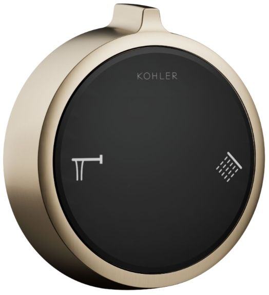 KOHLER® Anthem® Duo Vibrant Brushed Bronze 2-Outlet Bath/Shower Digital Control-0