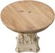 A & B Home Beige Table Top Plate-1