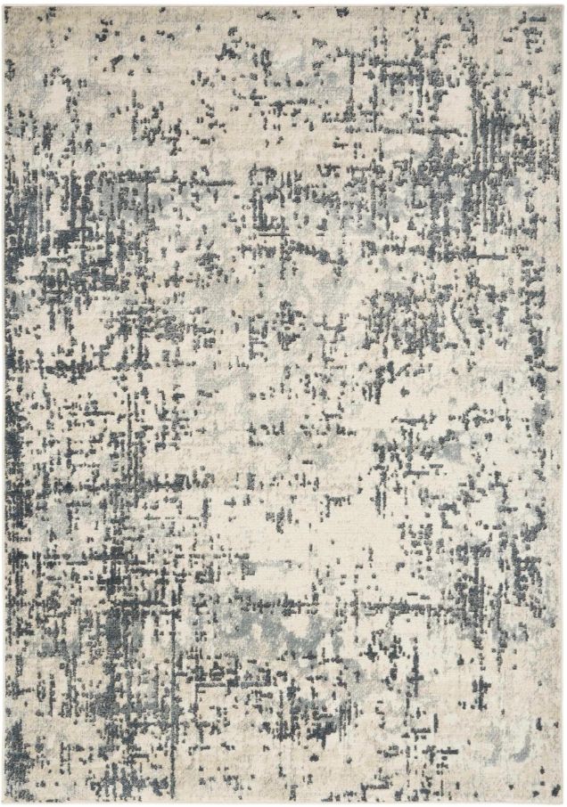 Nourison Home™ Quarry Ivory Gray 5'x7' Style 2 Area Rug-0