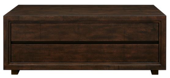 Olliix by Harbor House Bay Dark Mahogany Coffee Table-1