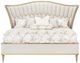 Michael Amini® St. Charles Dove Gray Eastern King Platform Bed-3