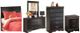 Signature Design by Ashley® Huey Vineyard 5-Piece Black Twin Sleigh Headboard Bed Set-0