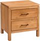 Boulder Creek Furniture West Natural 2-Drawer Nightstand-0