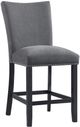 Elements International Tuscany Charcoal Upholstered Counter Side Chair-0