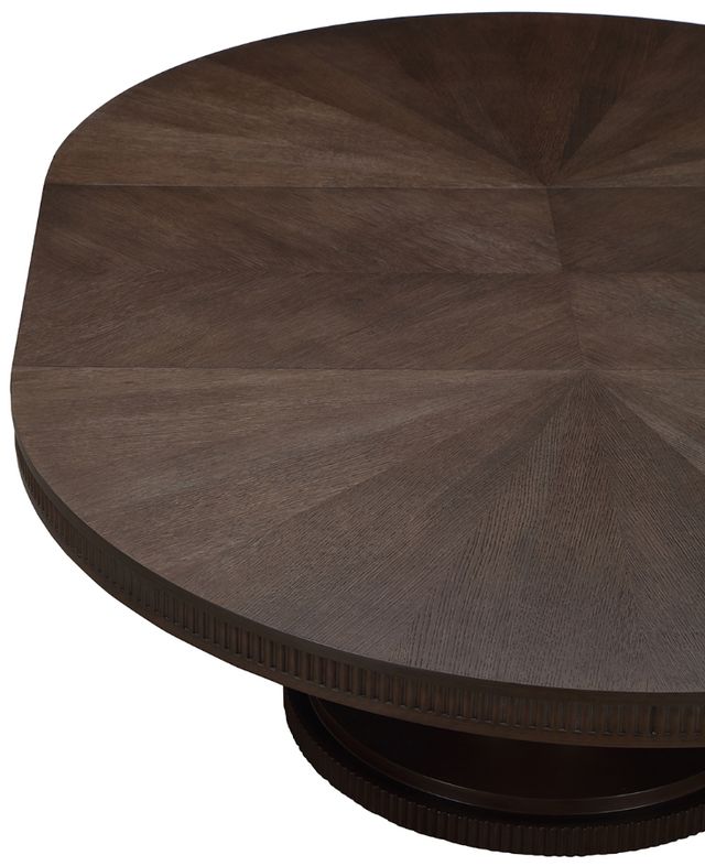 Michael Amini® West Kensington Medium Espresso Oval Dining Table-4