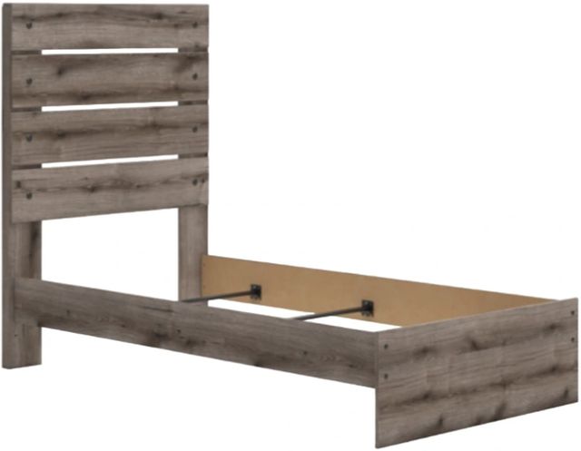 Signature Design by Ashley® Graystorm Brown/Gray Youth Twin Panel Bed-2