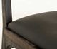 International Furniture Direct Balam Black/Stained Dark Upholstered Barstool-5