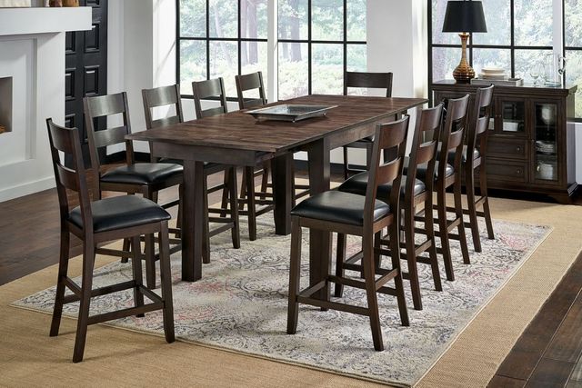 A-America® Mariposa Warm Gray Gathering Table-1