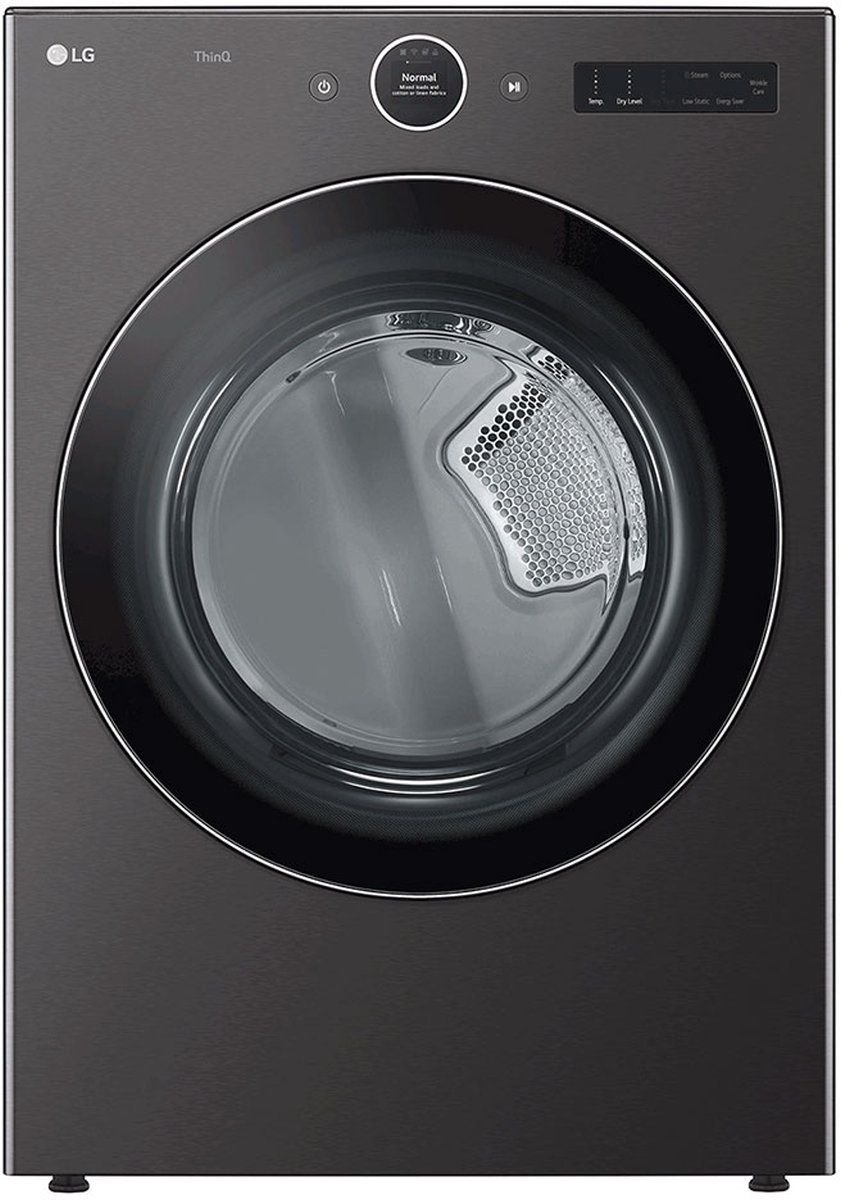 LG 7.4 Cu. Ft. Black Steel Front Load Electric Dryer