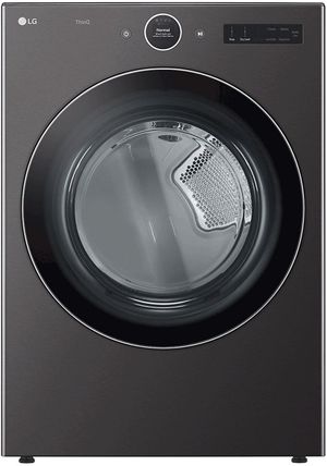 LG 7.4 Cu. Ft. Black Steel Front Load Electric Dryer