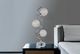 Crown Mark Chrome Globe Table Lamp-1