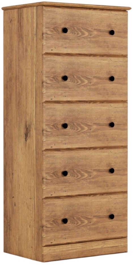 Perdue Woodworks 12,000 Essential Brown 23" 5-Drawer Chest-0